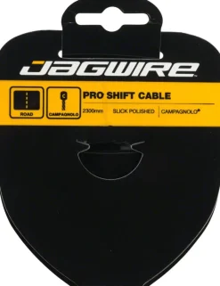 Jagwire Pro Shift Cable - 1.1 x 2300mm Polished Slick Stainless Steel For Campagnolo