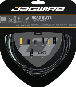 Jagwire Road Elite Link Brake Cable Kit SRAM/Shimano Ultra-Slick Uncoated Cables