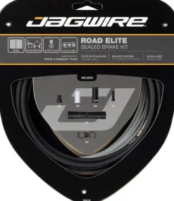 Jagwire Road Elite Sealed Brake Cable Kit - SRAM/Shimano Ultra-Slick Uncoated Cables