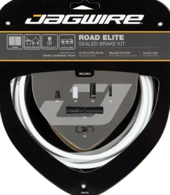 Jagwire Road Elite Sealed Brake Cable Kit - SRAM/Shimano Ultra-Slick Uncoated Cables