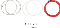 Jagwire Road Elite Sealed Brake Cable Kit - SRAM/Shimano Ultra-Slick Uncoated Cables