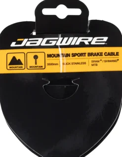 Jagwire Sport Brake Cable Slick Stainless 1.5x3500mm SRAM/Shimano Mountain Tandem