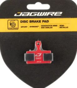 Jagwire Sport Semi-Metallic Disc Brake Pads - For Shimano S700 M615 M6000 M785 M8000 M666 M675 M7000 M9000 M9020 M985 M987