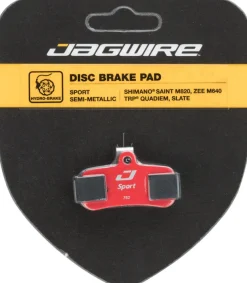 Jagwire Sport Semi-Metallic Disc Brake Pads - For Shimano Deore XT M8020 Saint M810/M820 Zee M640