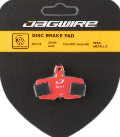 Jagwire Sport Semi-Metallic Disc Brake Pads for SRAM Code RSC R Guide RE
