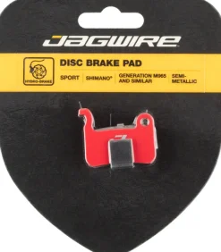 Jagwire Sport Semi-Metallic Disc Brake Pads - For Shimano XTR M965/M966/M975 SLX M665 Saint M800 Deore XT M765/M775/M776