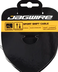 Jagwire Sport Shift Cable - 1.1 x 3100mm Slick Stainless Steel For SRAM/Shimano/Campagnolo