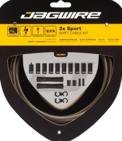 Jagwire 2x Sport Shift Cable Kit SRAM/Shimano
