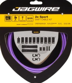Jagwire 2x Sport Shift Cable Kit SRAM/Shimano