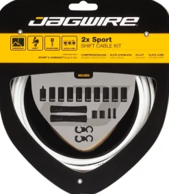 Jagwire 2x Sport Shift Cable Kit SRAM/Shimano