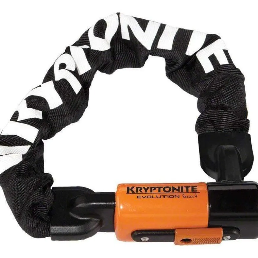 Kryptonite 1055 Evolution Mini Series 4 Chain Bike Lock: 1.8' (55cm)