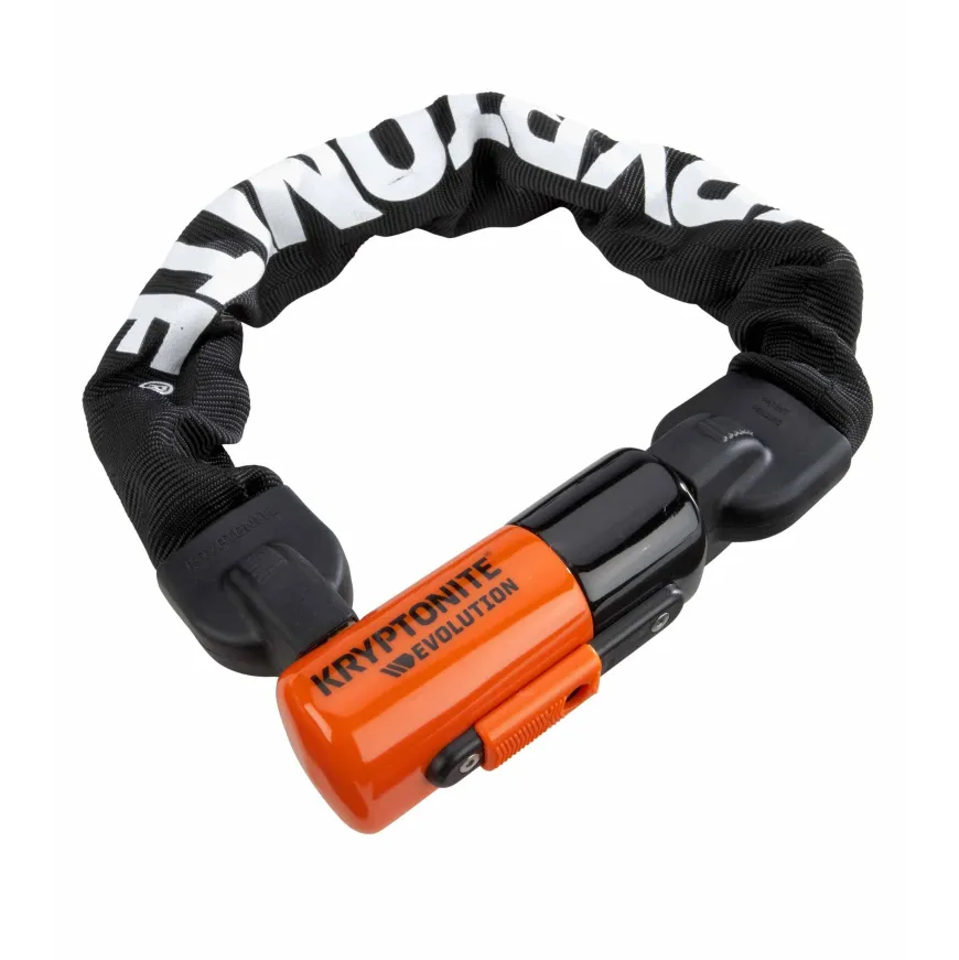 Kryptonite 1055 Evolution Mini Series 4 Chain Bike Lock: 1.8' (55cm)