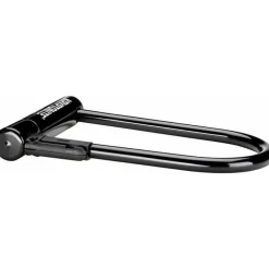 Kryptonite Keeper Bike U-Lock - 4 x 8", Keyed, Black, Includes bracket