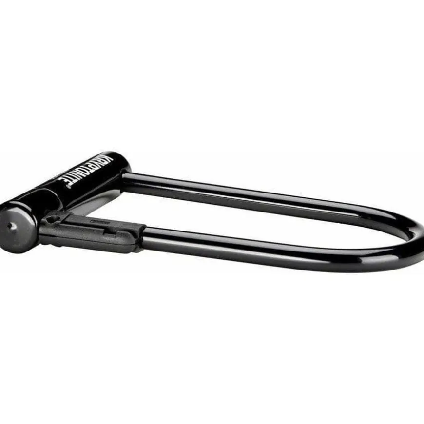 Kryptonite Keeper Bike U-Lock - 4 x 8", Keyed, Black, Includes bracket