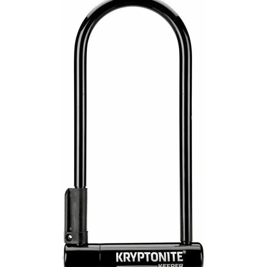 Kryptonite Keeper Bike U-Lock - 4 x 10", Keyed