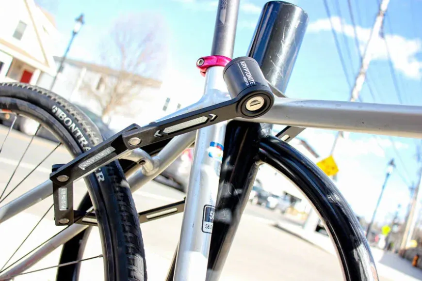 Kryptonite Keeper Mini Folding Lock - Includes Bracket