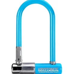 Kryptonite Krypto Series 2 Mini-7 Keyed Bike U-Lock - 3.25 x 7" Blue