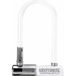 Kryptonite Krypto Series 2 Mini-7 Bike U-Lock - 3.25 x 7", Keyed, White