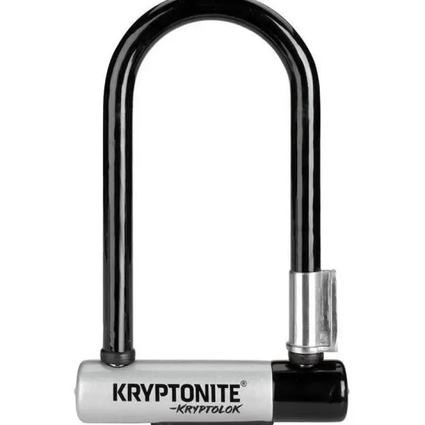 Kryptonite KryptoLok Mini-7 Bike U-Lock w/ FlexFrame Bracket