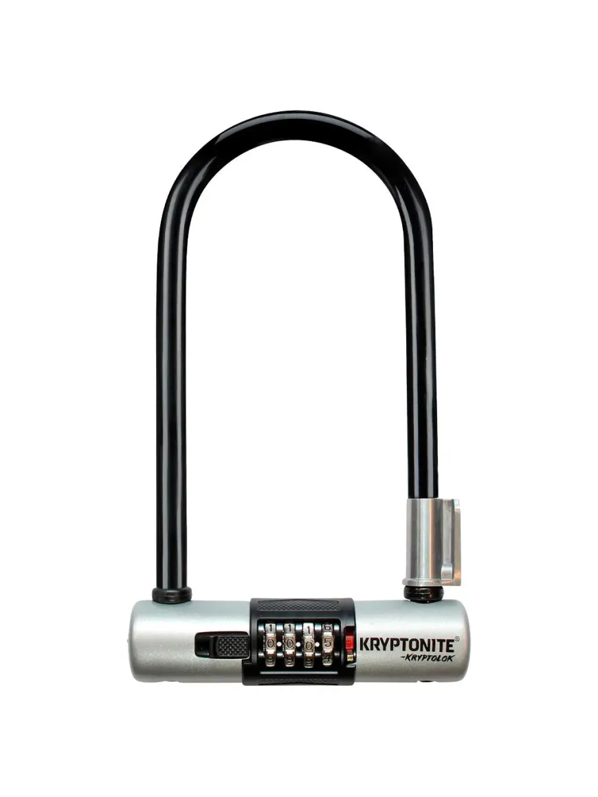 Kryptonite KryptoLok U-Lock - 4 x 9" 4-Digit Combination