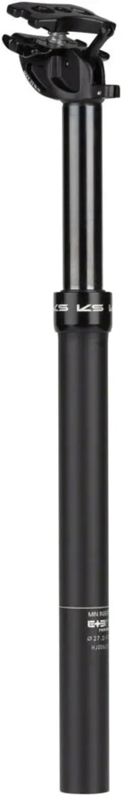 KS eTEN-R Dropper Seatpost - 31.6mm 100mm Black