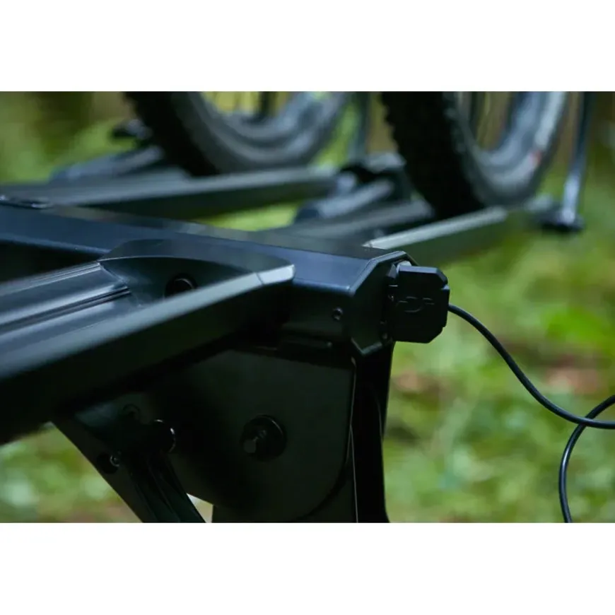 Kuat Piston Pro X Hitch Bike Rack - 2-Bike 1.25" Receiver LED Lights 4-Pin Plug Kashima Coat Galaxy Gray