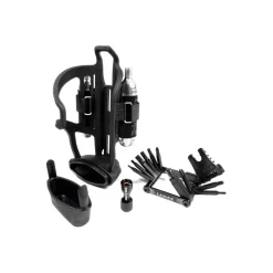 Lezyne Tubeless Flow Storage Cage Loaded Black Each