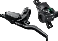 Magura MT C4 Disc Brake and Lever - Rear Hydraulic 2-Piston Post Mount Black