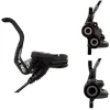 Magura MT Trail Sport Disc Brake Set - Front Rear Hydraulic Post Mount BLK/White