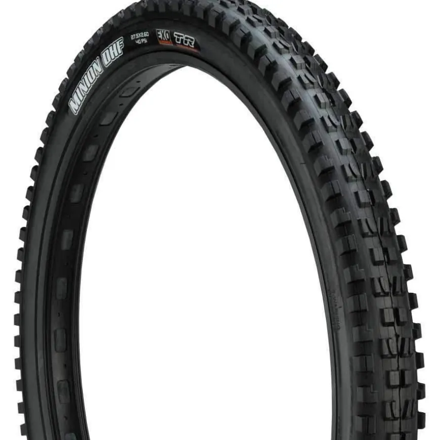 Maxxis Minion DHF Bike Tire: 27.5 x 2.60", 60tpi, Dual Compound, EXO, Tubeless Ready