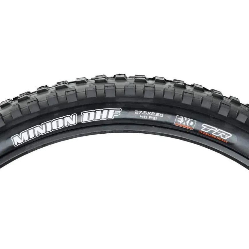 Maxxis Minion DHF Bike Tire: 27.5 x 2.60", 60tpi, Dual Compound, EXO, Tubeless Ready