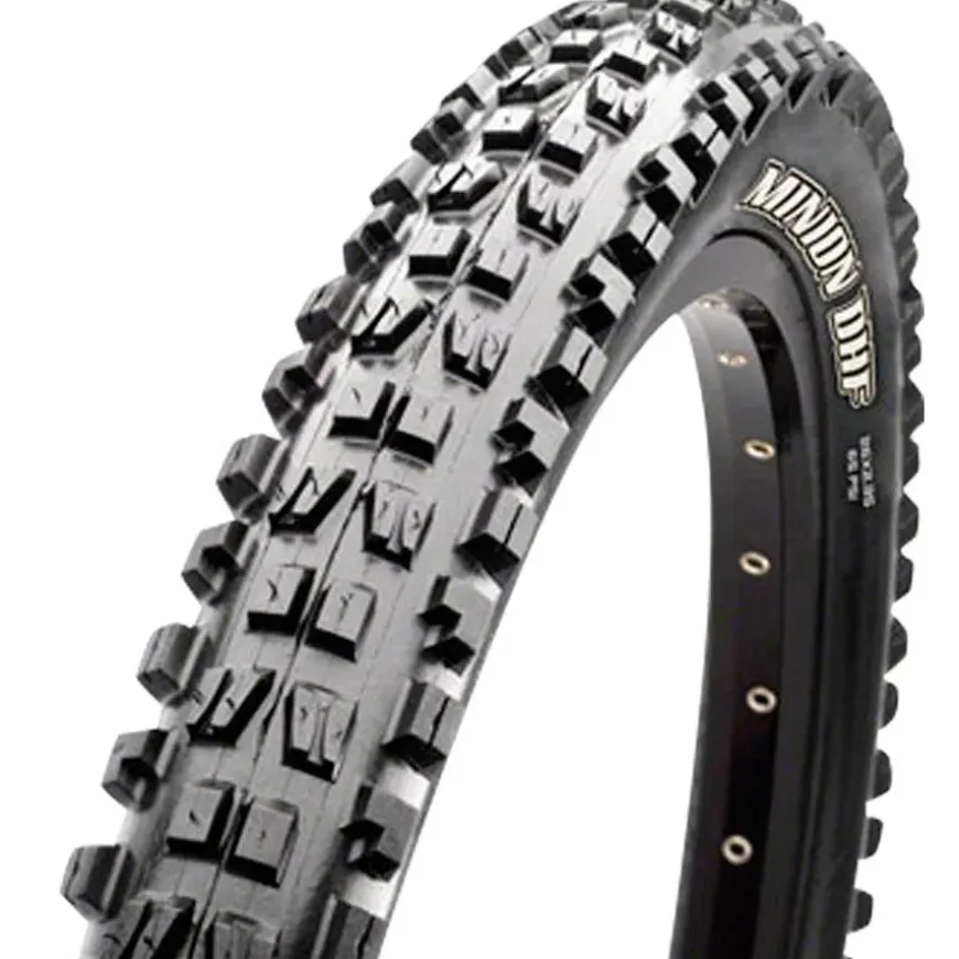 Maxxis Minion DHF Downhill/Mountain Bike Tire - 27.5 x 2.3, Tubeless, Black, Dual Compound, EXO