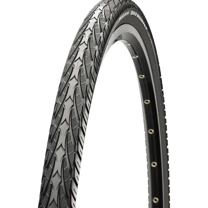 Maxxis Overdrive Excel Touring-Hybrid Bike Tire - 700 x 40, Clincher, Wire, Black, SilkShield