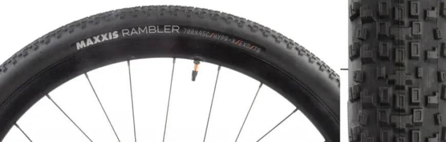 Maxxis Rambler Tire HYPR-X EXO - 700 x 45c