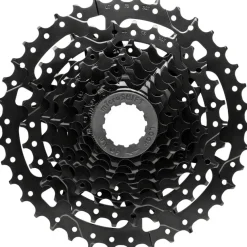 microSHIFT Acolyte Super Short Cassette - 8 Speed 11-38t Black ED Coated