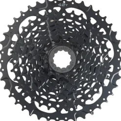 microSHIFT ADVENT E-Series Cassette - 9 Speed 11-42t Black ED Coated