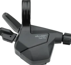 microSHIFT ADVENT Trail Trigger Pro Right Shifter - 1 x 9 Speed Silicone Thumb Pad ADVENT Compatible Only BLK