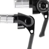 microSHIFT BS-A12 Bar End Road Shifter Set - 2x 12-Speed Shimano 12-Speed Road Compatible BLK