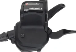 microSHIFT MarvoLT Left Trigger Shifter Triple Steel Lever Optical Gear Indicator Shimano Compatible