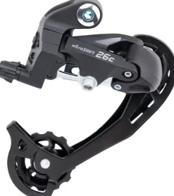 microSHIFT M26C Rear Derailleur - 7/8 Speed Long Cage 13-34t Freewheel