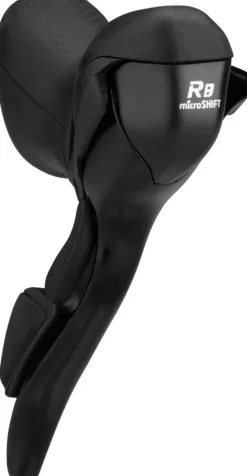 microSHIFT R8 Drop Bar Shift Lever Set 3 x 8-Speed Shimano Compatible