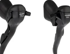 microSHIFT R7 Drop Bar Shift Lever Set - 3 x 7-Speed Standard Reach Shimano Compatible BLK