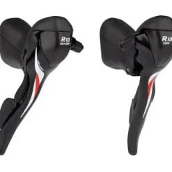 microSHIFT R10 Drop Bar Shift Lever Set - 3 x 10-Speed Shimano Compatible BLK