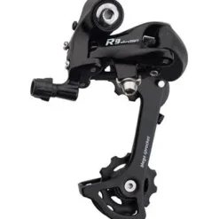 microSHIFT R9 Rear Derailleur - 910 Speed Medium Cage Black