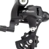 microSHIFT R10 Rear Derailleur - 10 Speed Short Cage Shimano Compatible BLK