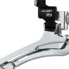microSHIFT R9-F Double Front Derailleur - 9-Speed Double 46-52t Max Braze-On Shimano Road Compatible