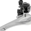 microSHIFT Sword BLK Front Derailleur - 9-Speed Double 46-52t Max Ring Braze-On