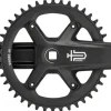 microSHIFT Sword BLK 1x Crankset - 170mm 9/10-Speed 42t 110 Asym BCD JIS Square Taper Spindle Interface BLK