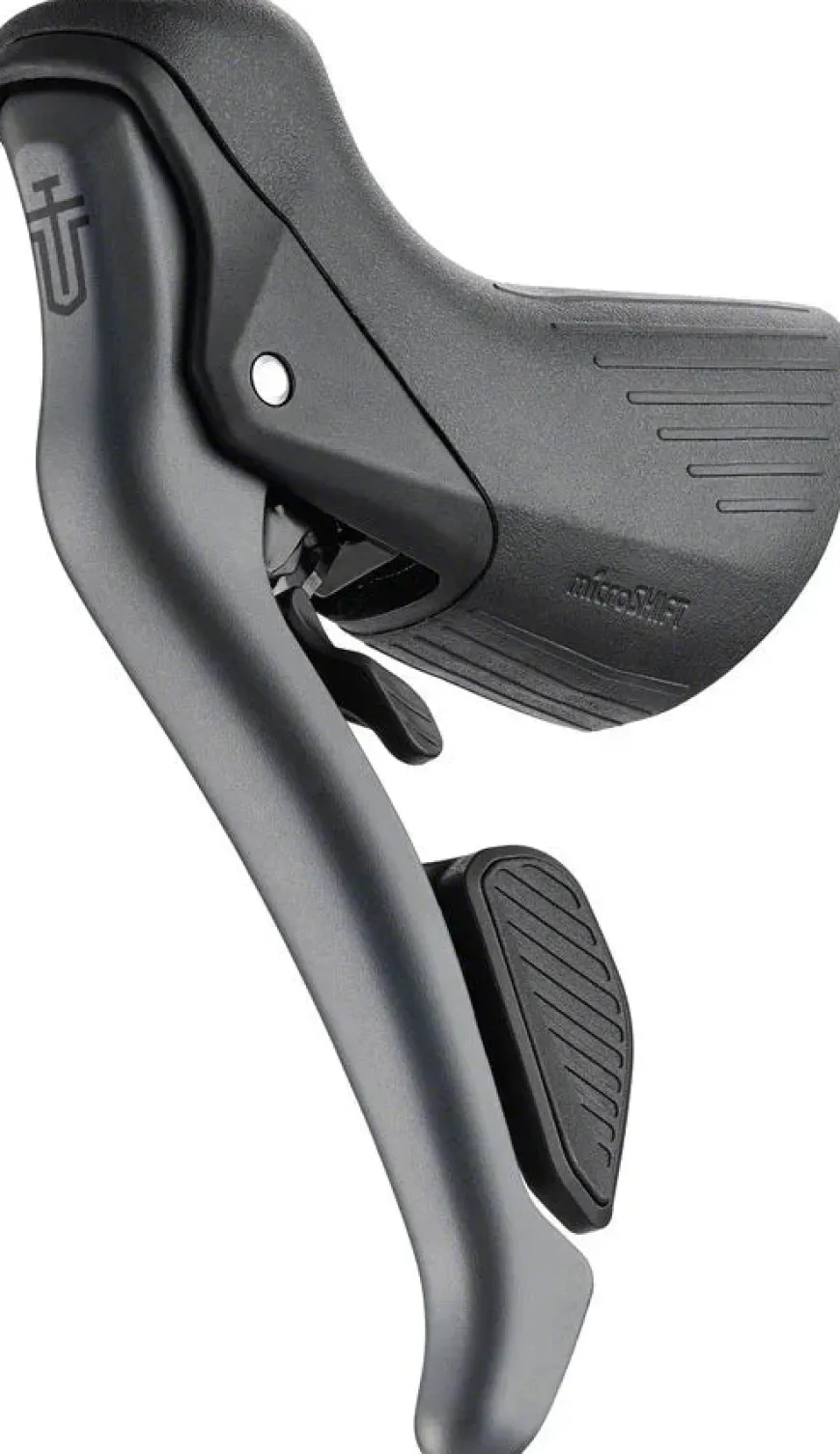 microSHIFT Sword Drop Bar Shifter/Brake Lever Set - 2x 10-Speed Sword Compatible Gray Version B