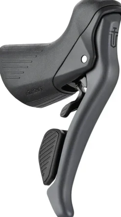 microSHIFT Sword Drop Bar Shifter/Brake Lever Set - 2x 10-Speed Sword Compatible Gray Version B